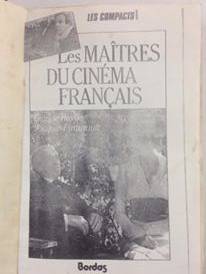 Les Maitres du Cinéma Francais/ Những ông chủ điện ảnh Pháp
