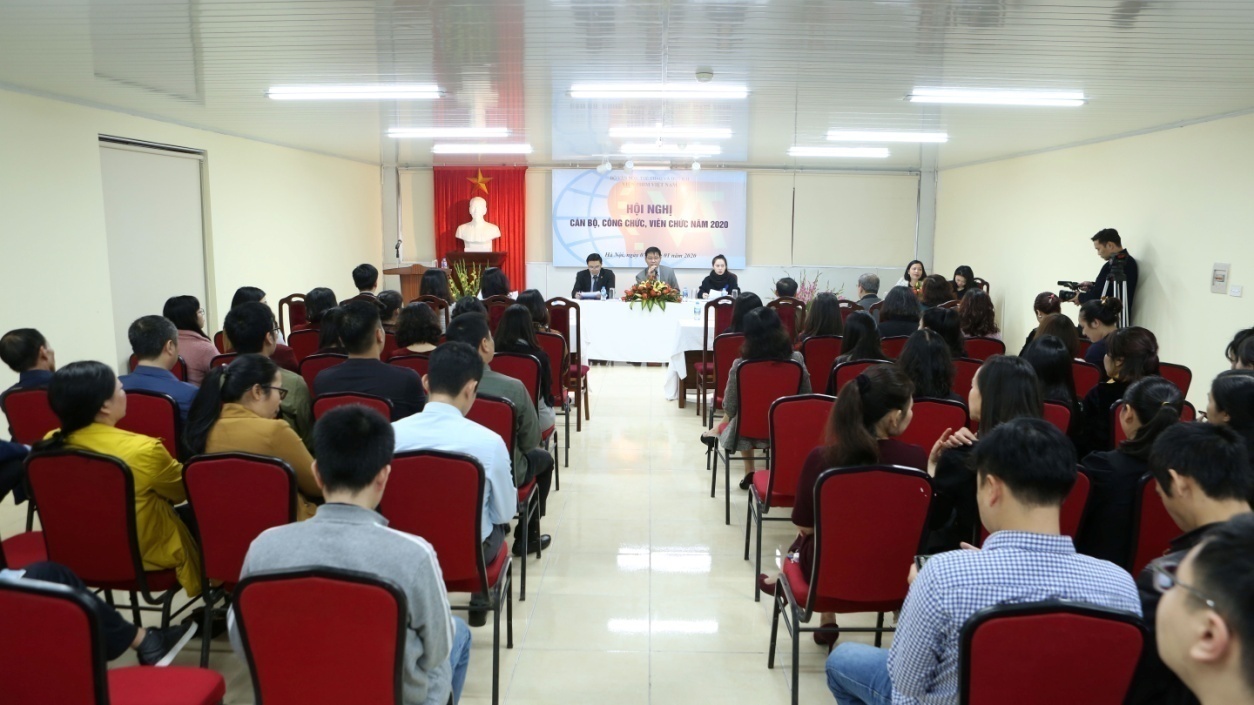 Hội nghị cán bộ, công chức, viên chức năm 2020 viện phim Việt Nam
