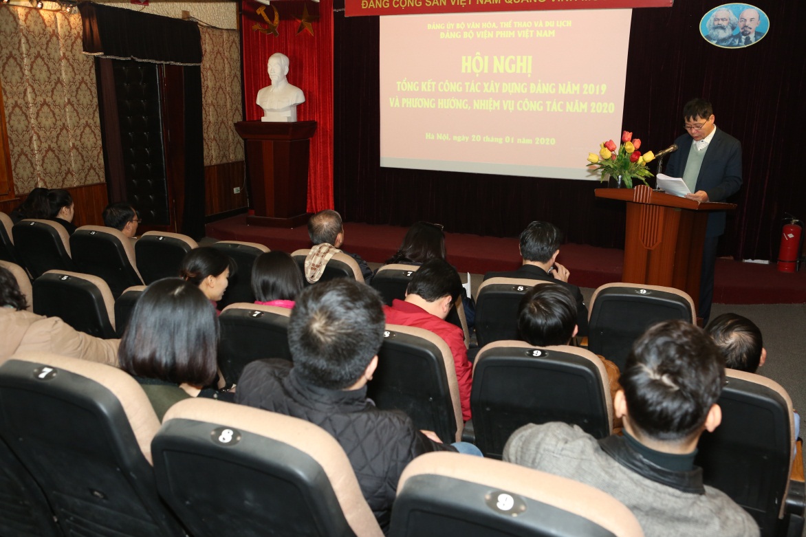 Đảng bộ viện phim Việt Nam tổng kết công tác Đảng năm 2019