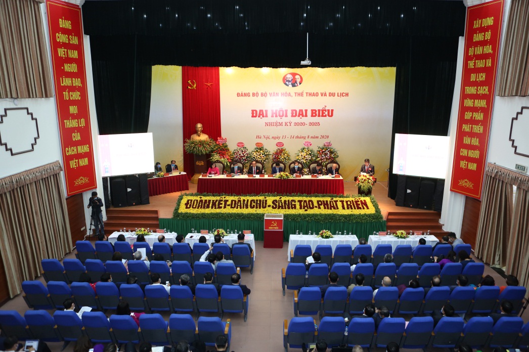 Đoàn đại biểu Đảng bộ Viện Phim Việt Nam tham dự đại hội đại biểu Đảng bộ Bộ Văn hóa, thể thao và du lịch nhiệm kỳ 2020 – 2025