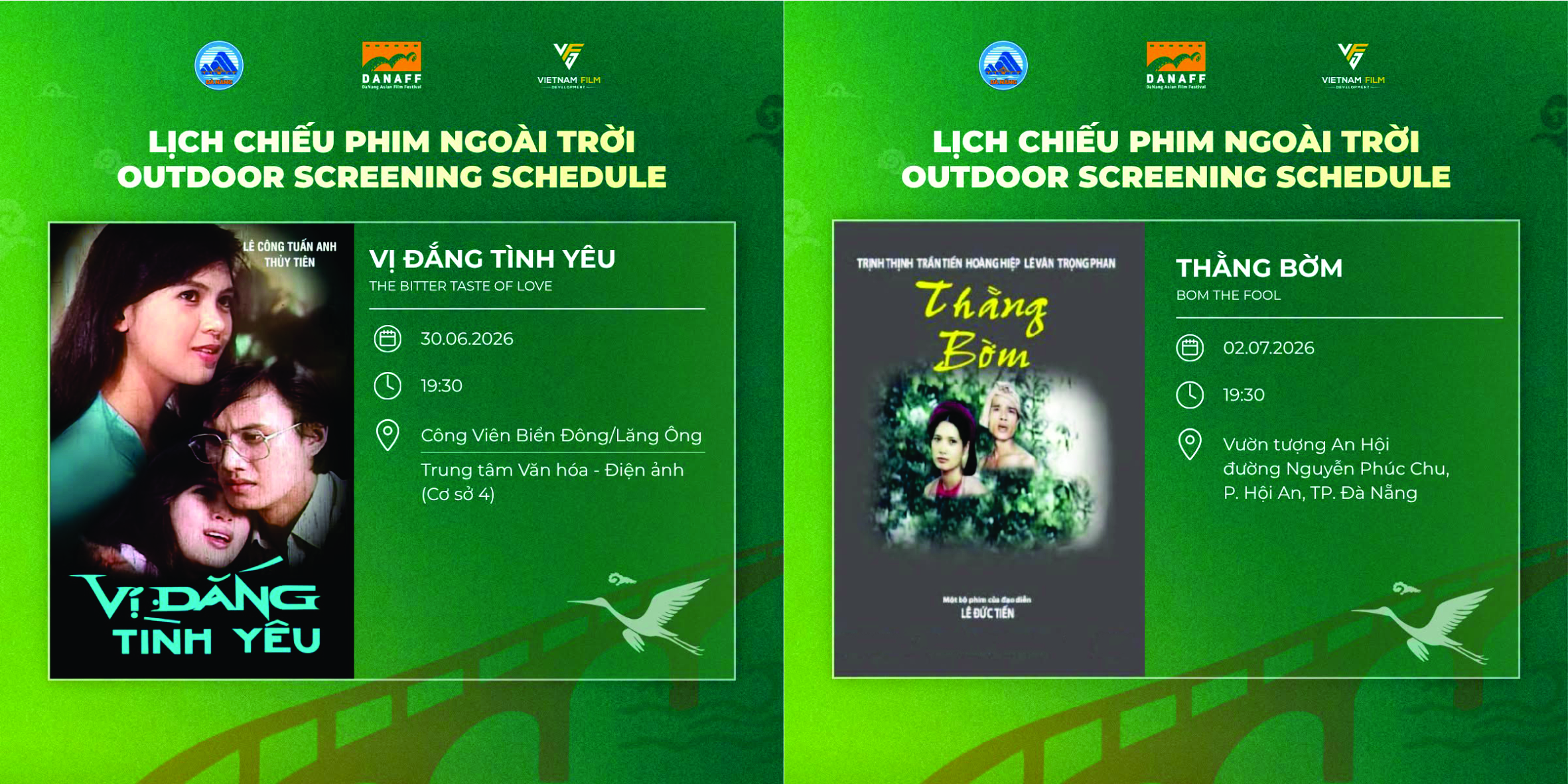 Giới thiệu phim truyện lưu trữ đặc sắc trong Chương trình Diện mạo điện ảnh Việt Nam 40 năm thời kỳ đổi mới tại Liện hoan Phim châu Á Đà Nẵng lần thứ IV