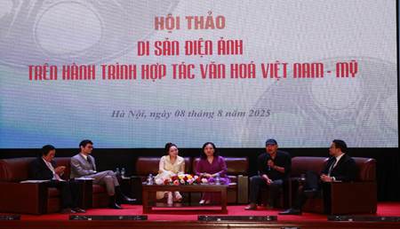 Hội thảo “Di sản điện ảnh trên hành trình hợp tác văn hóa Việt Nam - Mỹ”