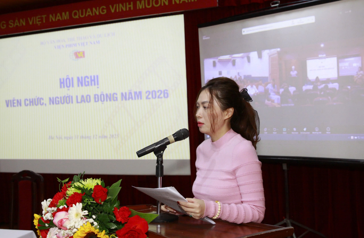 Viện Phim Việt Nam tổ chức Hội nghị viên chức, người lao động năm 2026