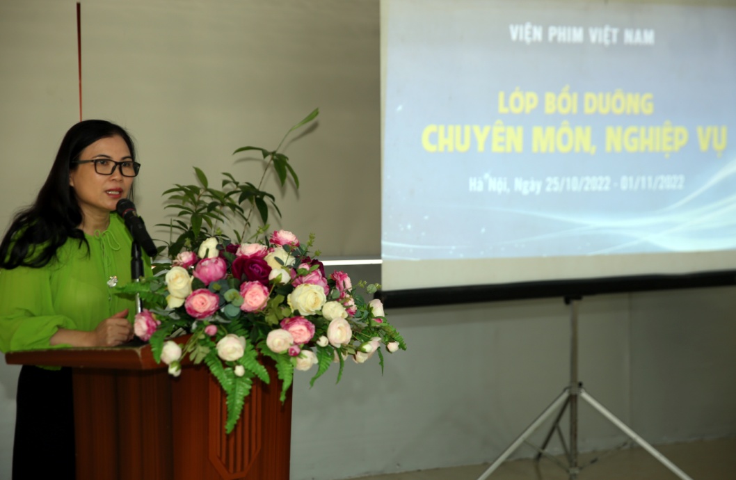 Viện Phim Việt Nam tổ chức Lớp bồi dưỡng, chuyên môn, nghiệp vụ
