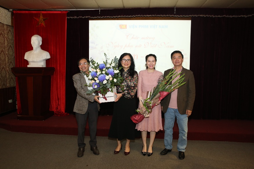 Viện Phim Việt Nam chào mừng ngày phụ nữ Việt Nam (20 tháng 10)