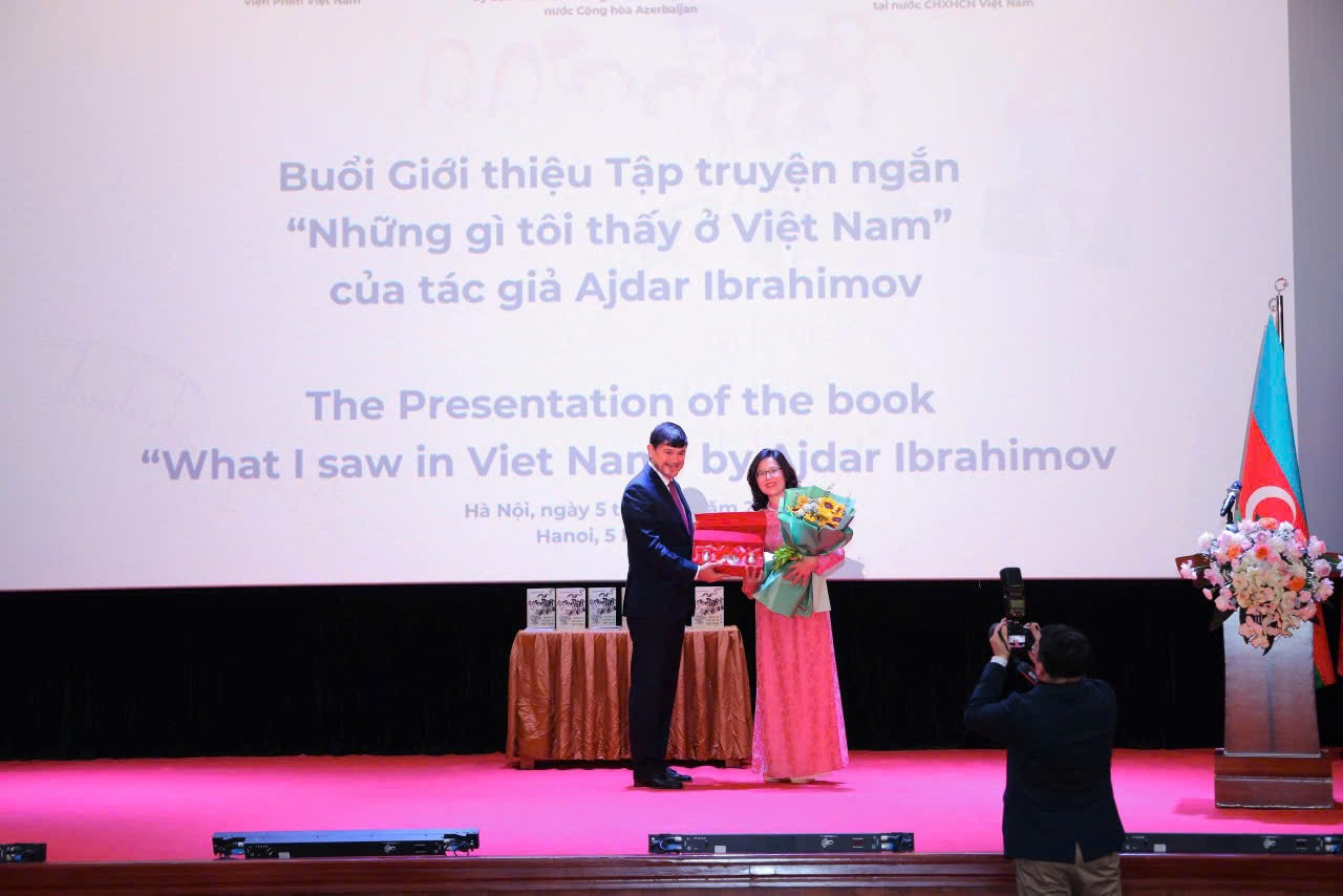 Chương trình giới thiệu sách "Những gì tôi thấy ở Việt Nam" - Kết nối văn hóa Việt Nam -  Azerbaijan qua Điện ảnh và Văn học